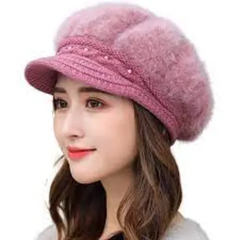 Woolen Beret Cap